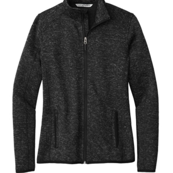Ladies Sweater Fleece Jacket Thumbnail